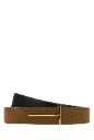 Tom Ford Natural nubuck reversible slim t belt 28 mm