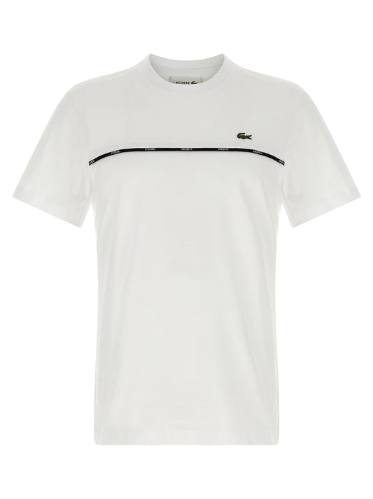 T-shirt bordo Lacoste T-shirt