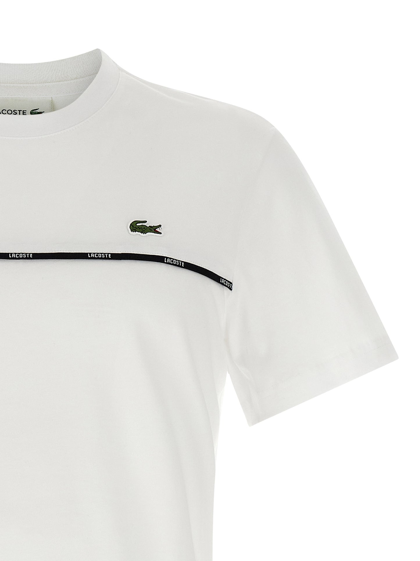 T-shirt bordo Lacoste T-shirt