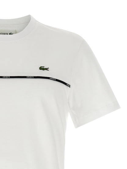 T-shirt bordo Lacoste T-shirt