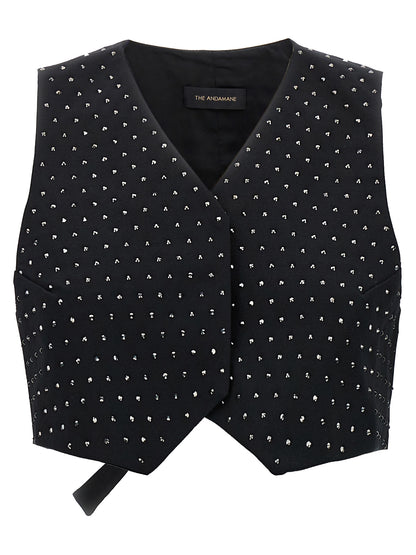 'Nadine Crystal' waistcoat Gilet