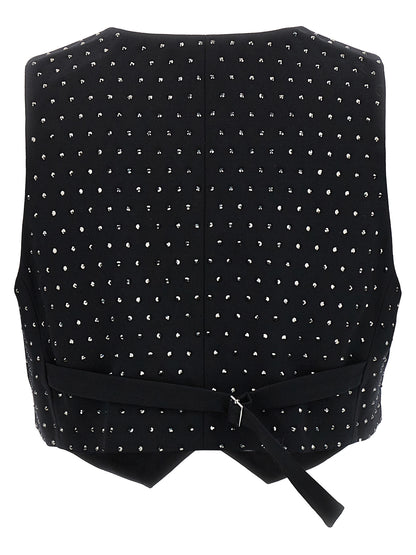 'Nadine Crystal' waistcoat Gilet