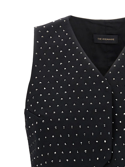 'Nadine Crystal' waistcoat Gilet