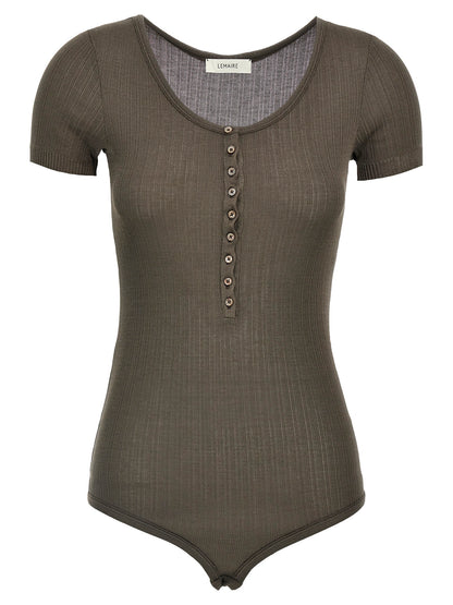 Ribbed body Tops