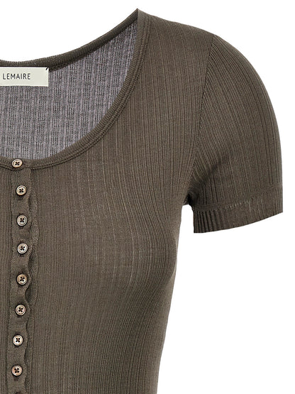 Ribbed body Tops