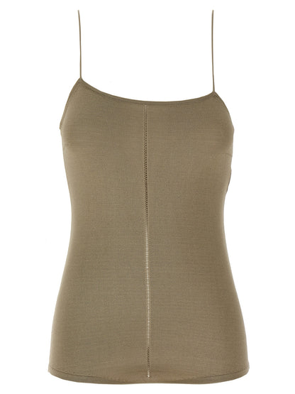 Openwork top Tops