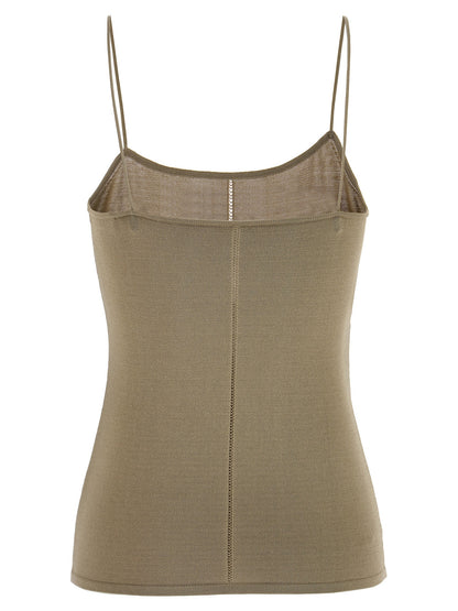 Openwork top Tops