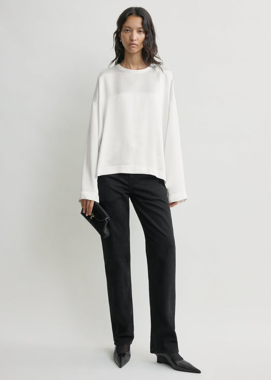 Toteme Boxy satin top
