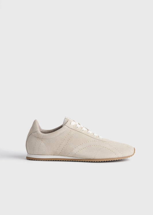 Toteme Flex suede sneakers
