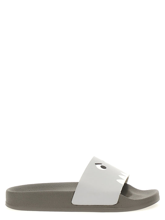 Printed slides Sandals