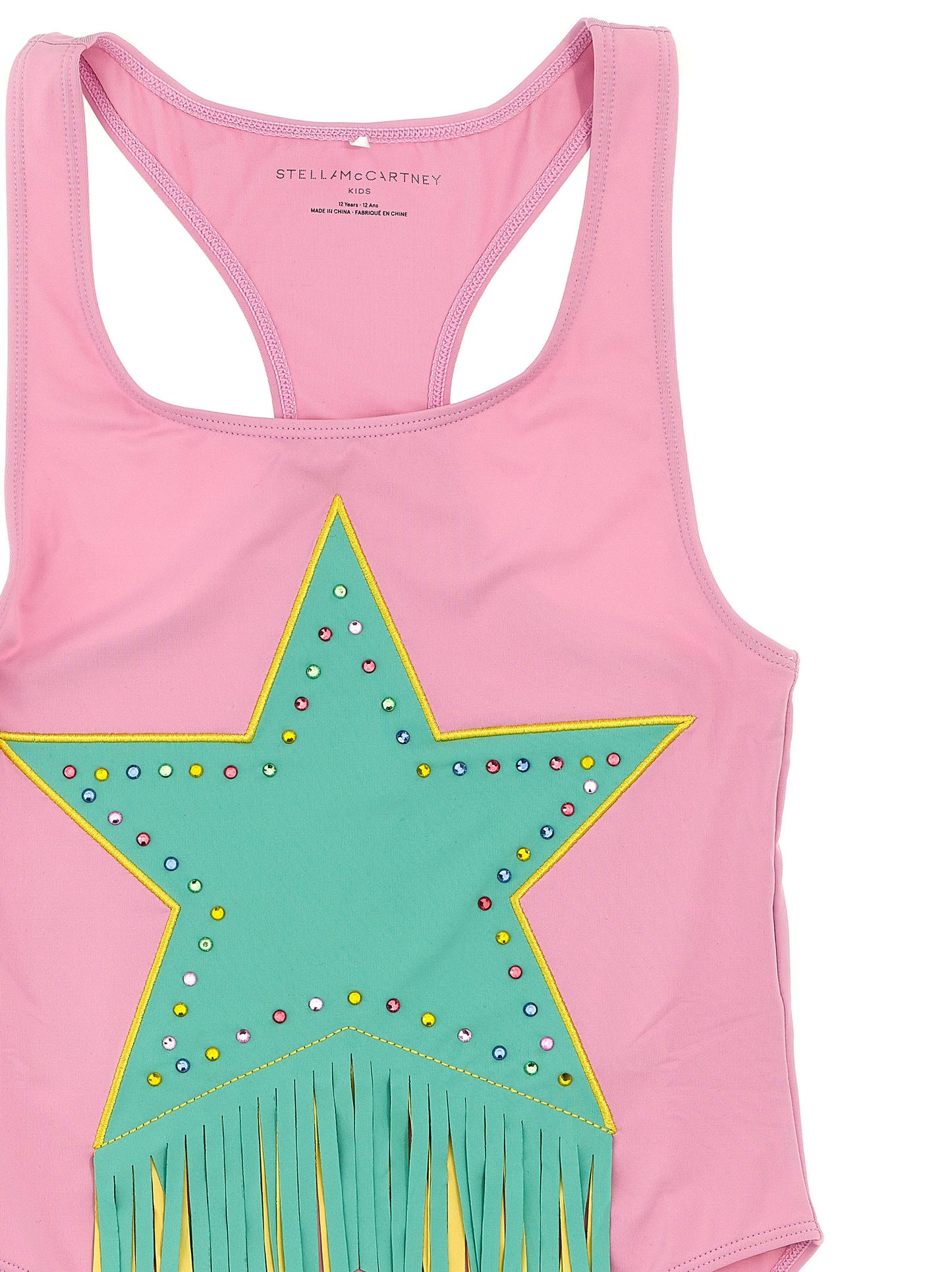 Fringed star one-piece swimsuit Beachwear