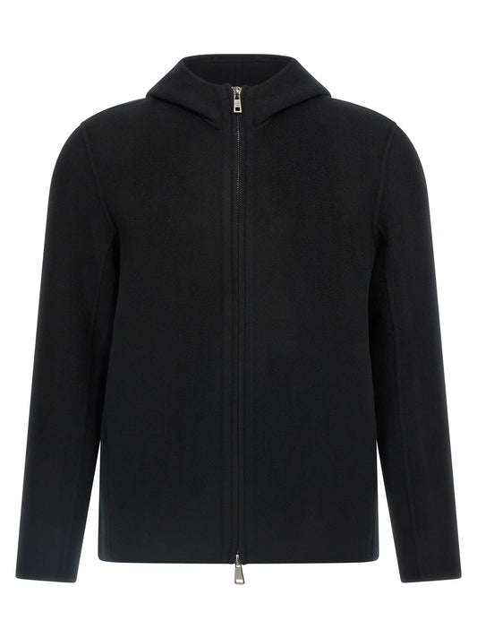 Cashmere wool hooded jacket Down jacket, Parka, Casual jackets