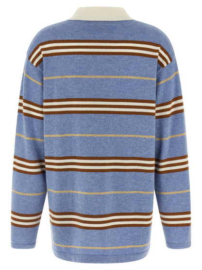 'Striped Rugby' polo shirt Polo