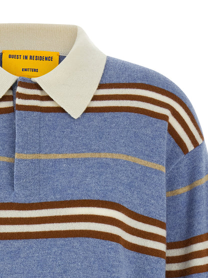 'Striped Rugby' polo shirt Polo