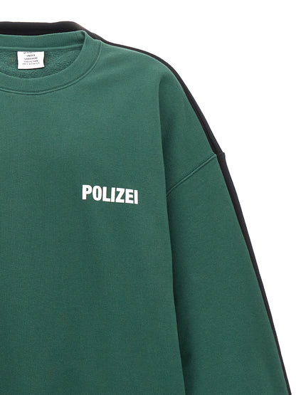 'Polizei/Securite' sweatshirt Sweatshirt
