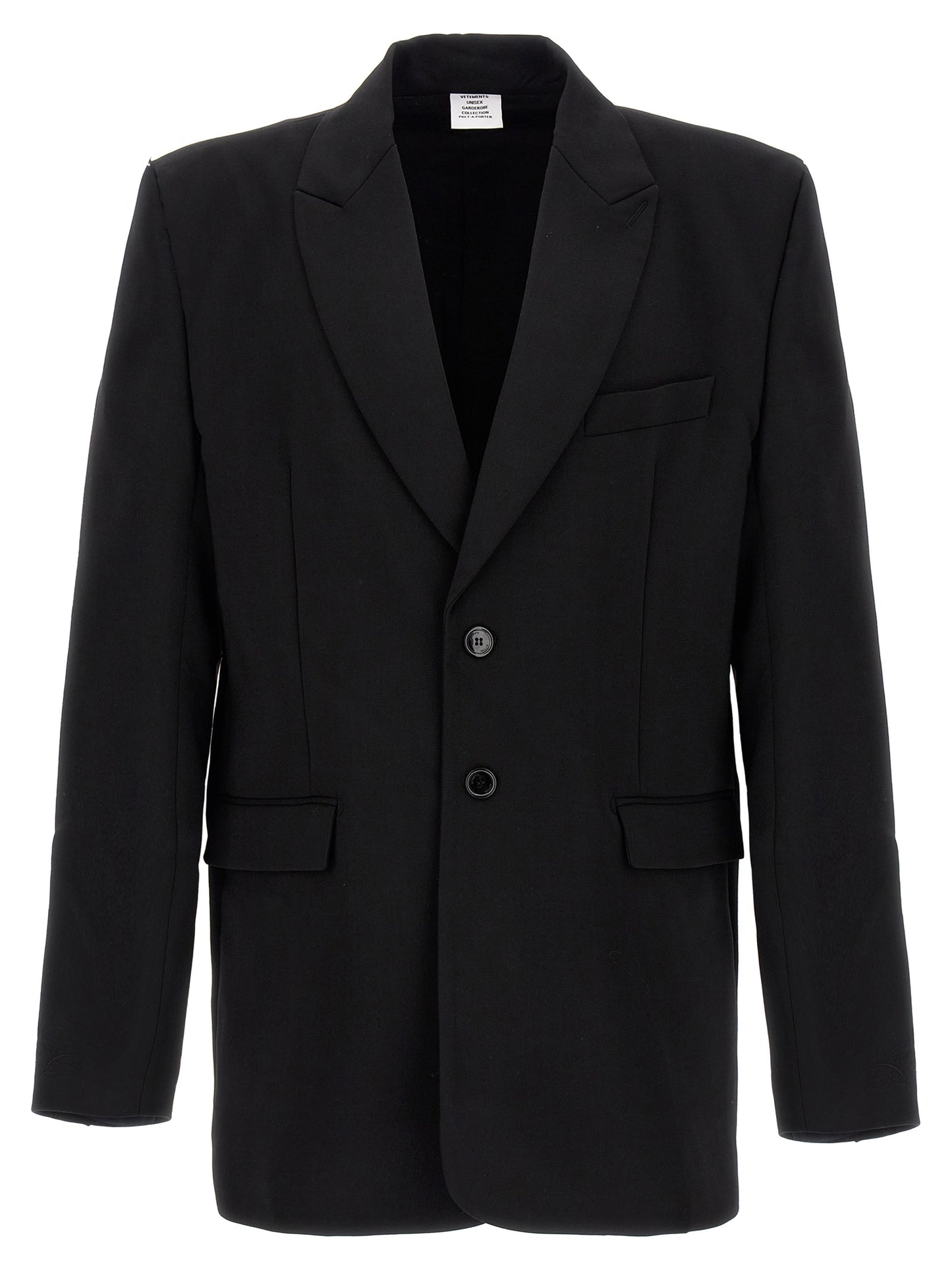 'Logo Embroidered' blazer Blazer