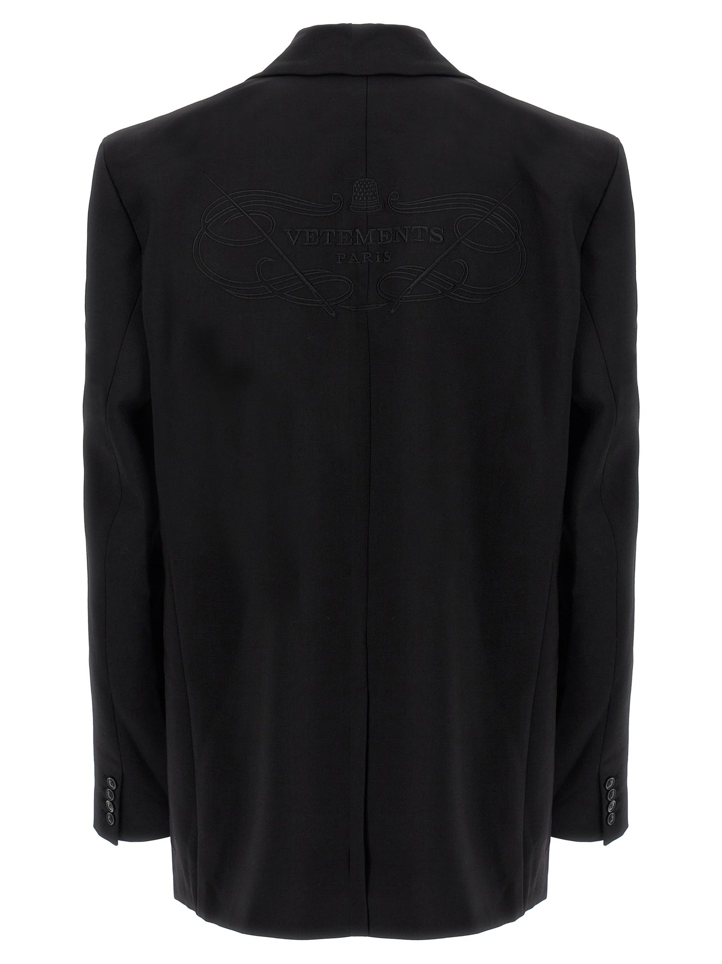 'Logo Embroidered' blazer Blazer