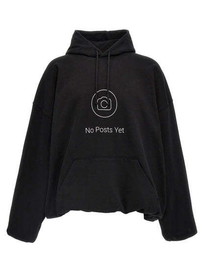 'No Posts' hoodie Sweatshirt