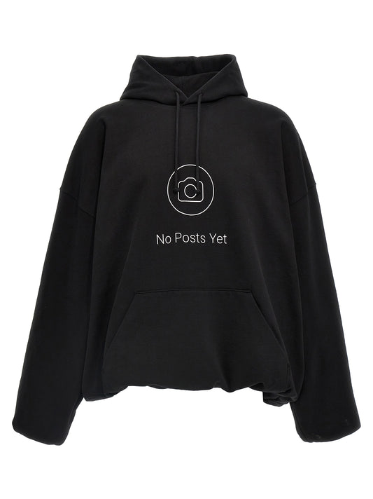 'No Posts' hoodie Sweatshirt