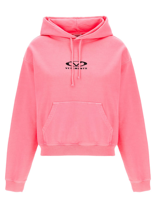 'Oval Logo' hoodie Sweatshirt