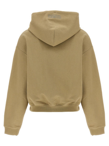 'Oval Logo' hoodie Sweatshirt