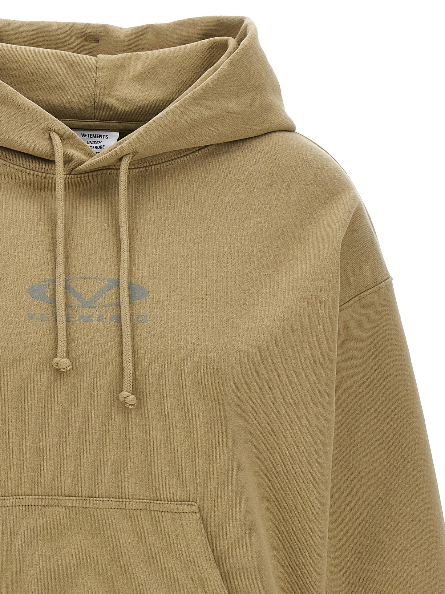 'Oval Logo' hoodie Sweatshirt