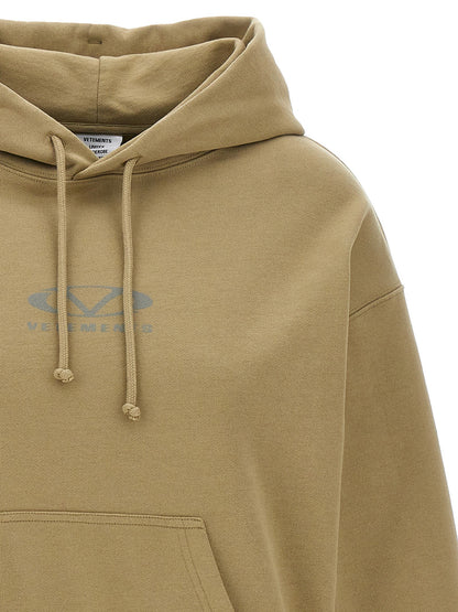 'Oval Logo' hoodie Sweatshirt