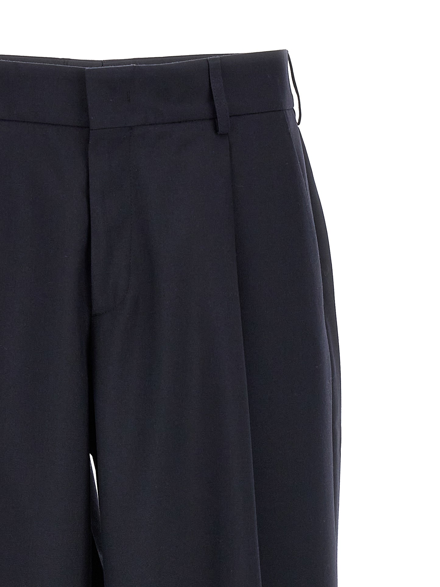 Front pleat pants Pants