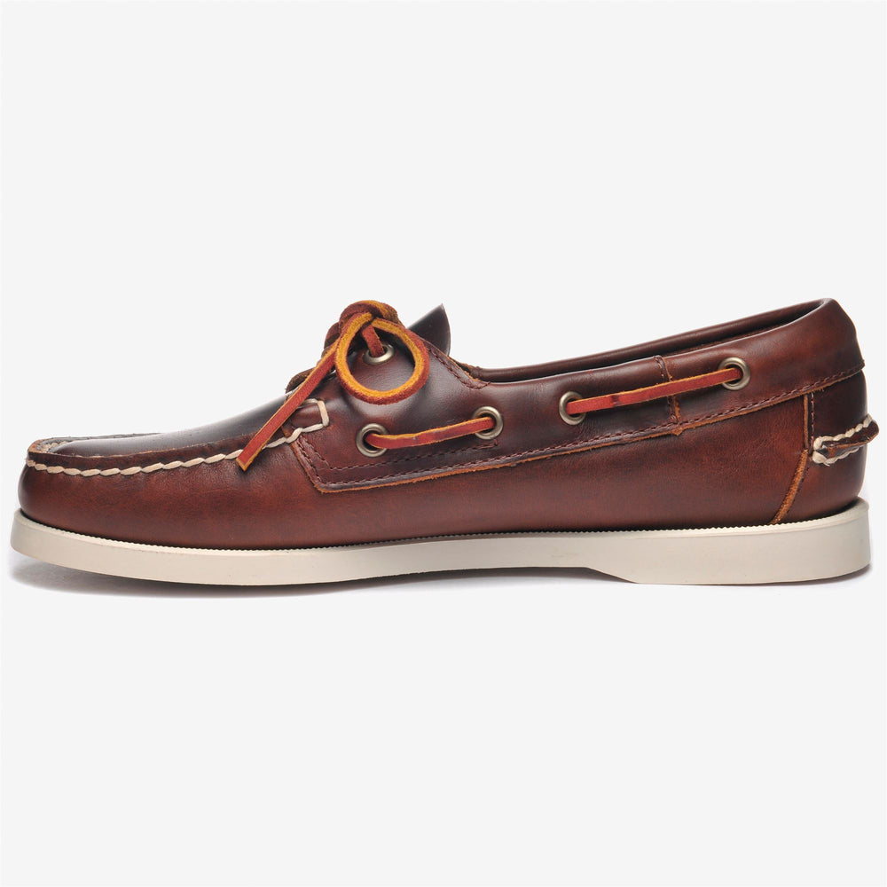Sebago Portland leather boat shoes