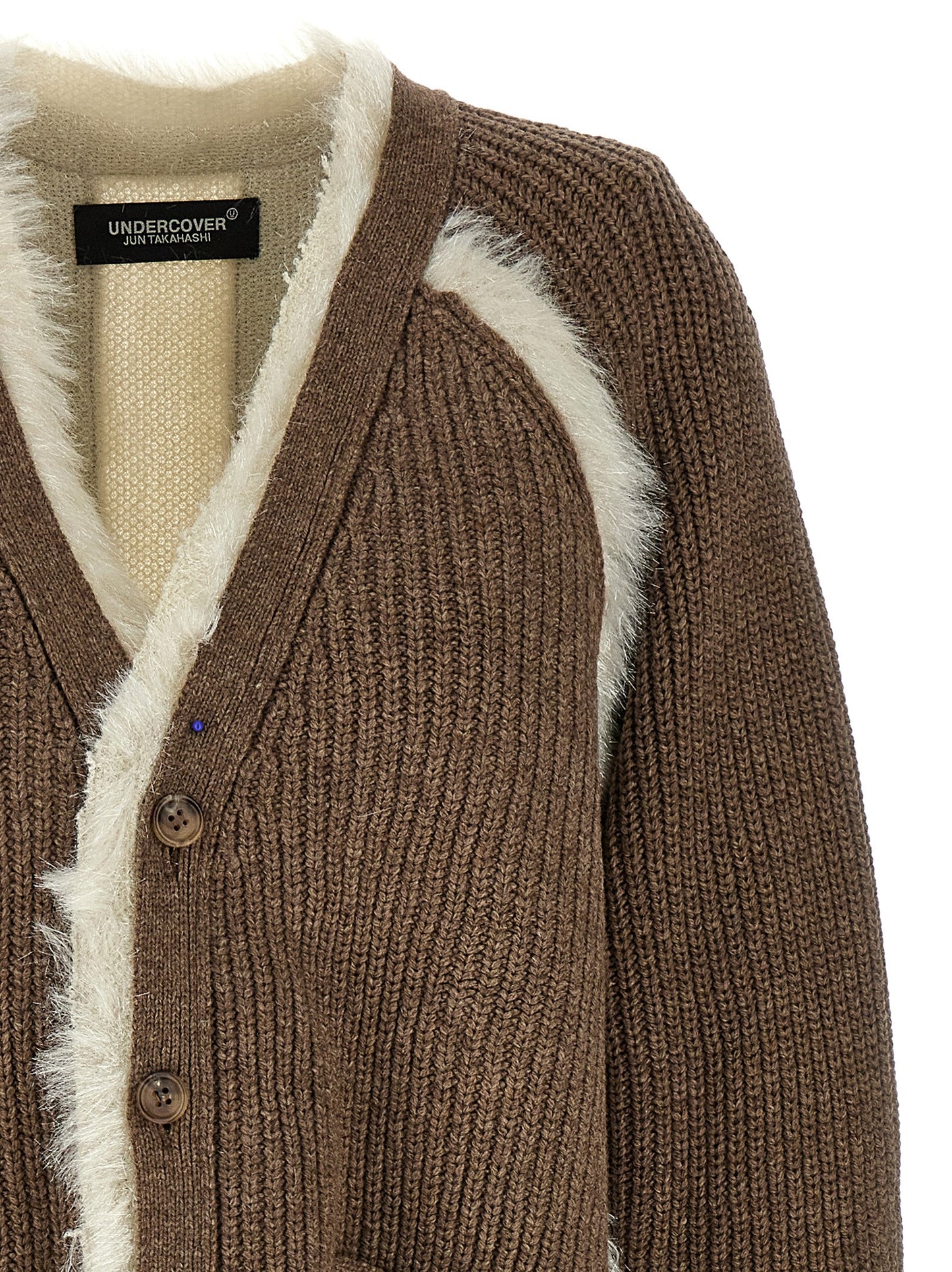 Two-material cardigan Sweater, cardigans