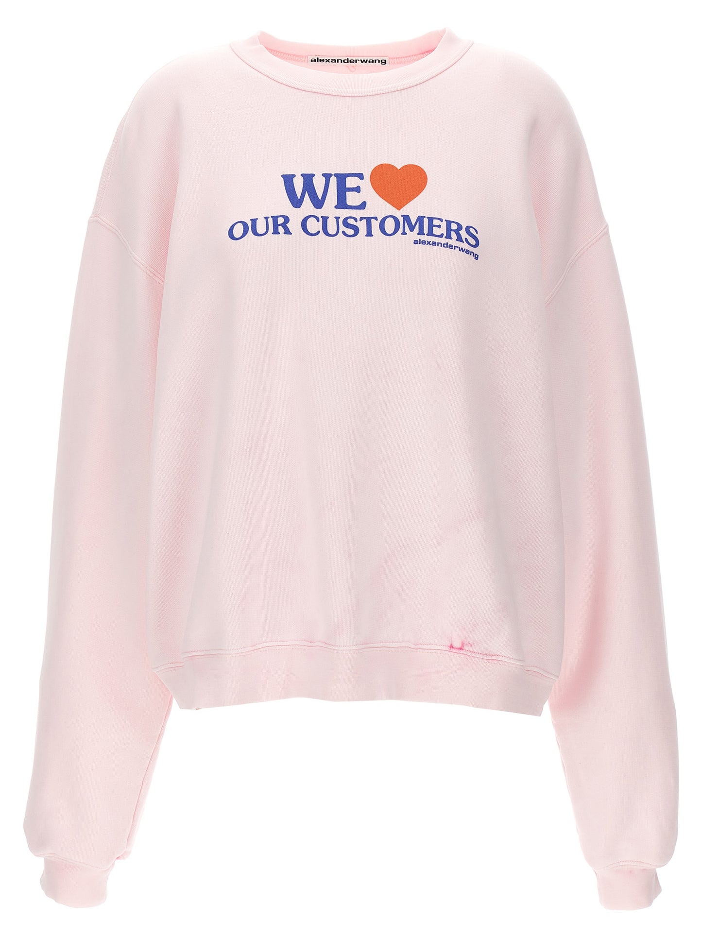 'We Love Our Customers' sweatshirt Sweatshirt
