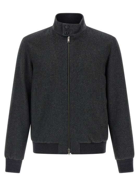 'Oasi cashmere Elements' bomber jacket Down jacket, Parka, Casual jackets