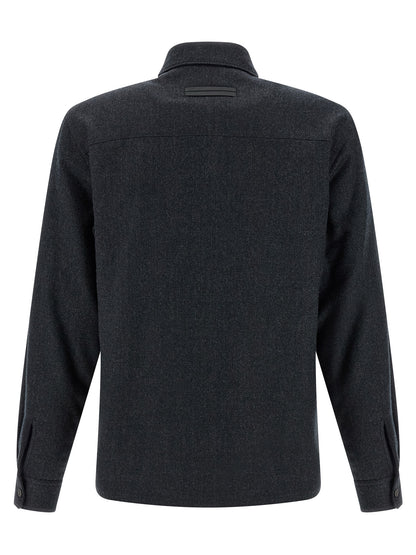 Techmerino overshirt Shirt, blouse