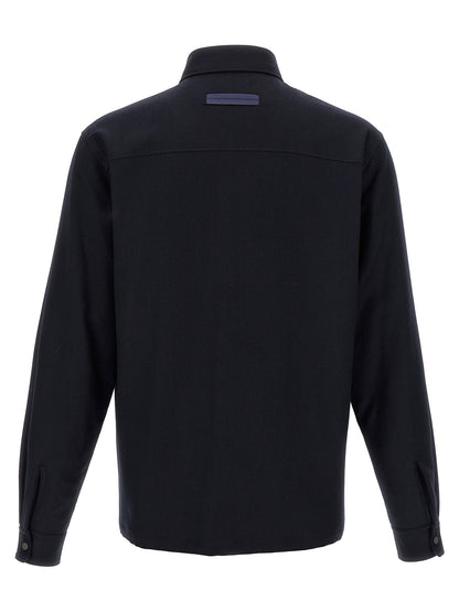 Techmerino overshirt Shirt, blouse