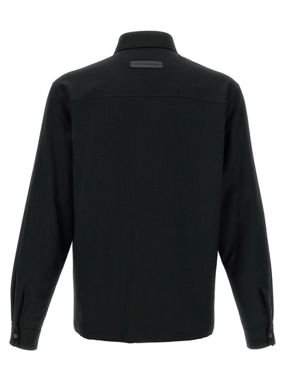 Techmerino overshirt Shirt, blouse