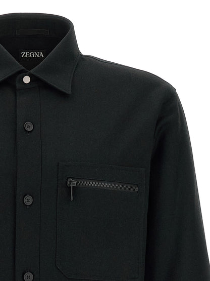 Techmerino overshirt Shirt, blouse