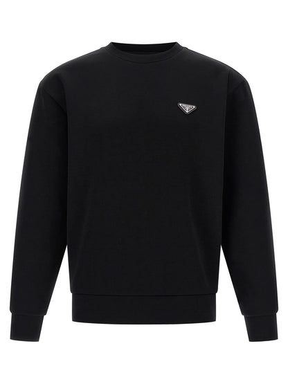 Saffiano logo sweatshirt Sweatshirt