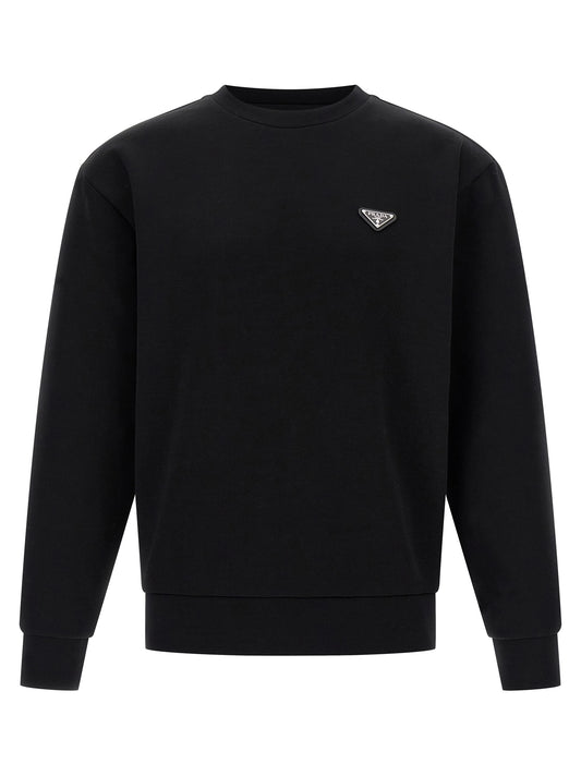 Saffiano logo sweatshirt Sweatshirt