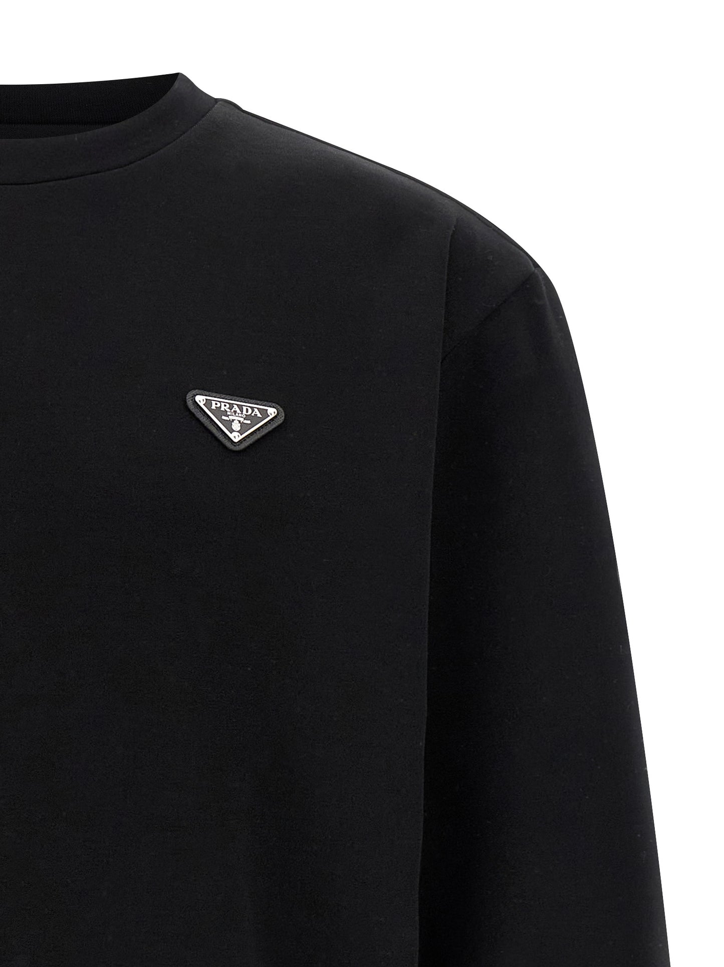 Saffiano logo sweatshirt Sweatshirt