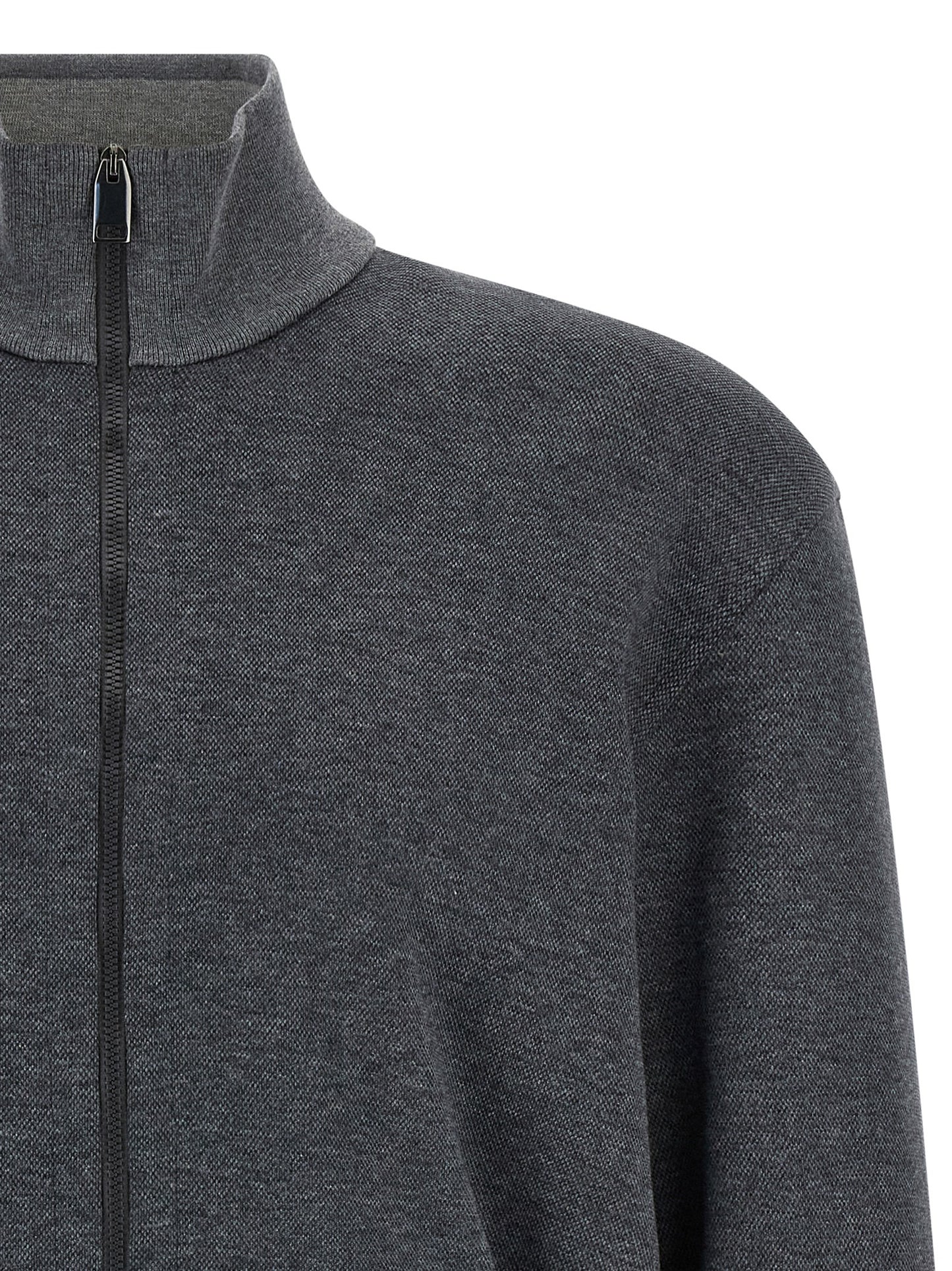 Piqué cotton sweatshirt Sweatshirt