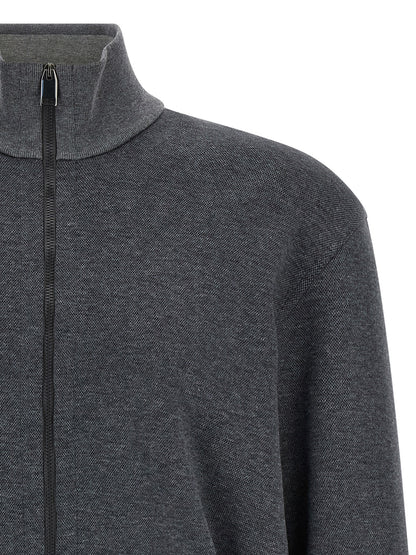 Piqué cotton sweatshirt Sweatshirt