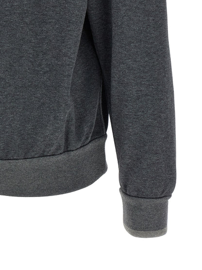 Piqué cotton sweatshirt Sweatshirt