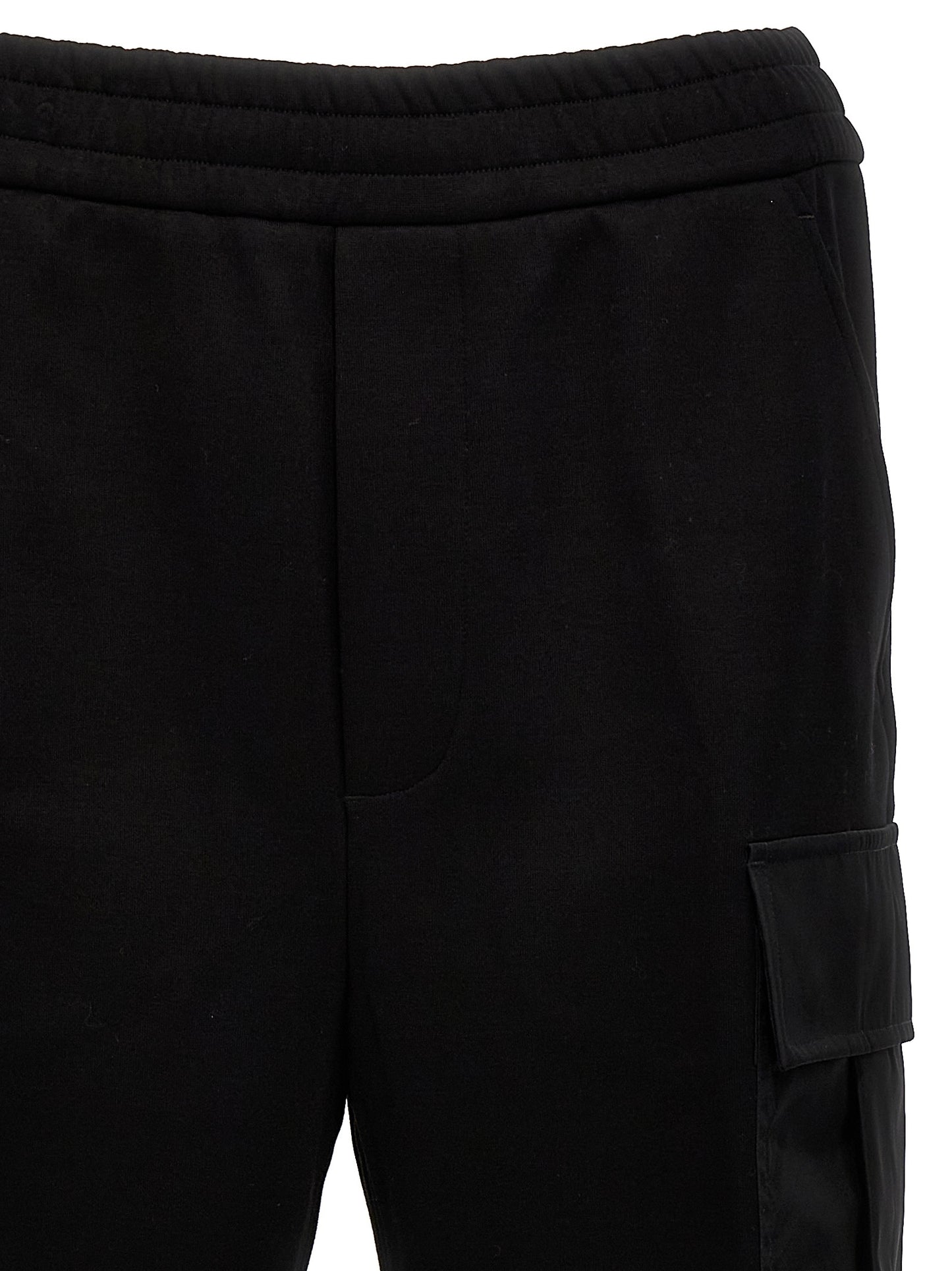 Nylon insert cargo joggers Pants