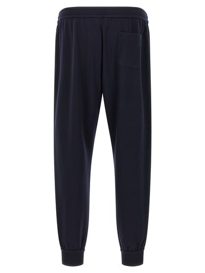 Cotton and cashmere joggers Pants
