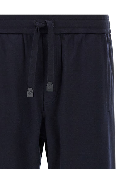 Cotton and cashmere joggers Pants