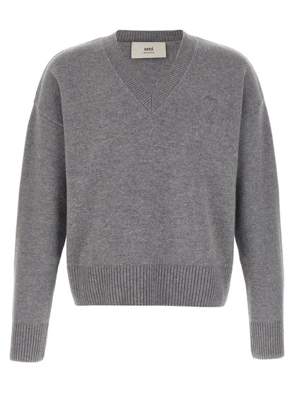Puff logo patch sweater Sweater, cardigans