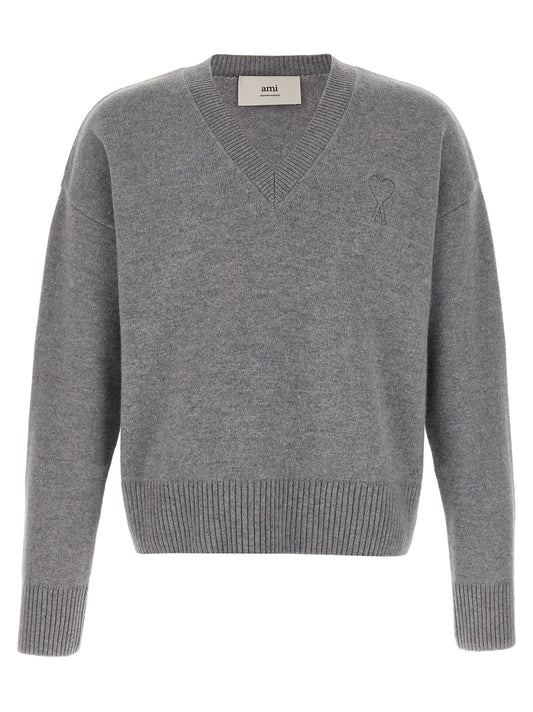 Puff logo patch sweater Sweater, cardigans