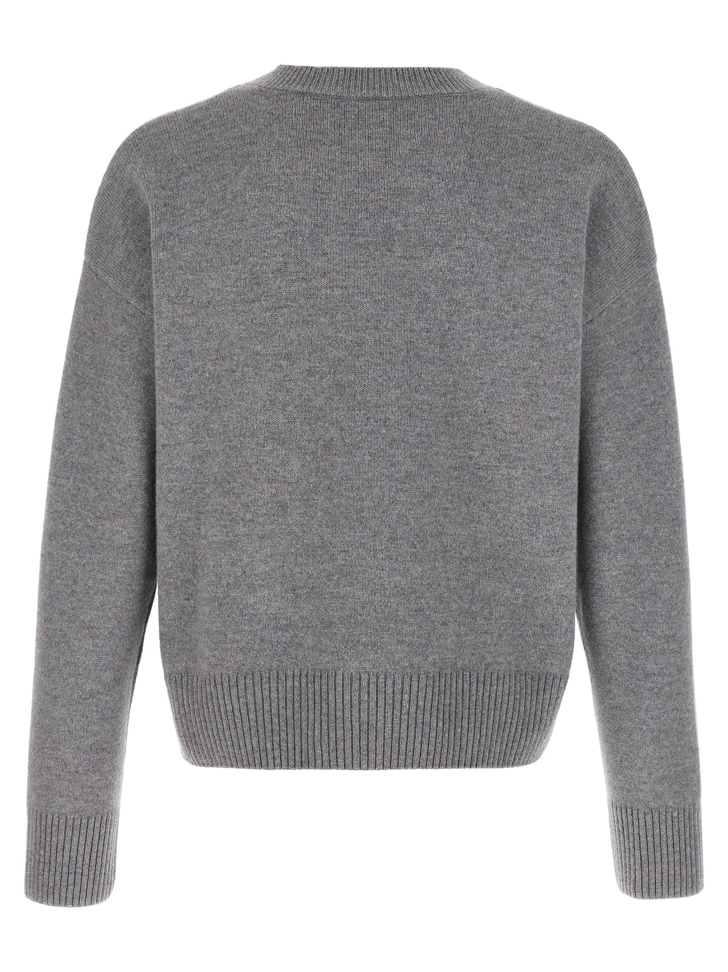 Puff logo patch sweater Sweater, cardigans