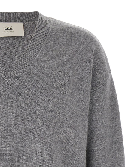Puff logo patch sweater Sweater, cardigans
