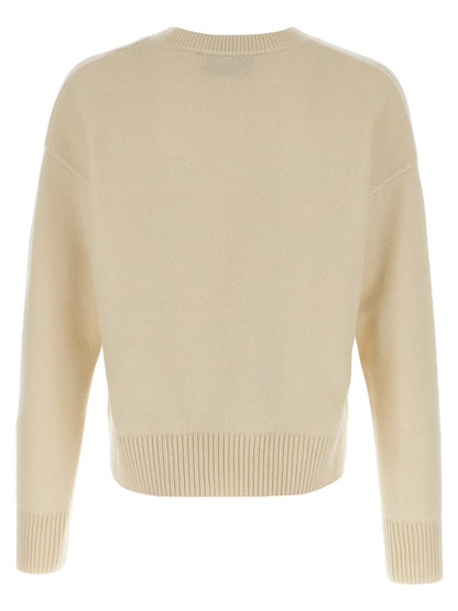 Puff logo patch sweater Sweater, cardigans